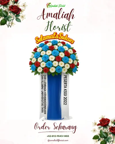 Standing Flower di Rumah Duka Sepinggan
